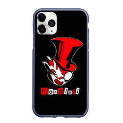 Чехол iPhone 11 Pro матовый Roxolotl, цвет: 3D-серый