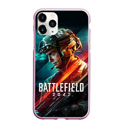 Чехол iPhone 11 Pro матовый BATTLEFIELD 2042 Батлфилд