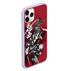 Чехол iPhone 11 Pro матовый Dororo ronin, цвет: 3D-светло-сиреневый — фото 2