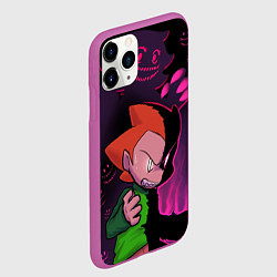 Чехол iPhone 11 Pro матовый Friday Night Funkin FNF, цвет: 3D-фиолетовый — фото 2