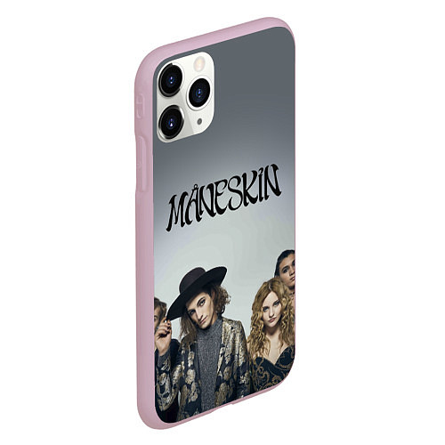 Чехол iPhone 11 Pro матовый Maneskin / 3D-Розовый – фото 2