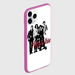 Чехол iPhone 11 Pro матовый Maneskin, цвет: 3D-фиолетовый — фото 2