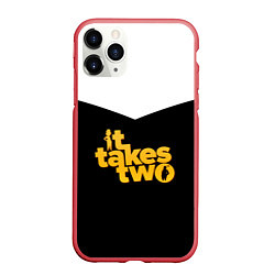 Чехол iPhone 11 Pro матовый It takes two Logo Z, цвет: 3D-красный