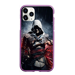 Чехол iPhone 11 Pro матовый Assassins Creed 4: Black Flag