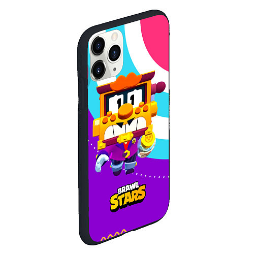 Чехол iPhone 11 Pro матовый Грифф Griff Brawl Stars / 3D-Черный – фото 2