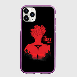Чехол iPhone 11 Pro матовый Грибоголовый, цвет: 3D-фиолетовый