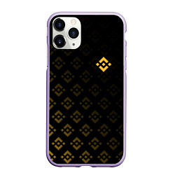 Чехол iPhone 11 Pro матовый BINANCE БИНАНС ПАТТЕРН