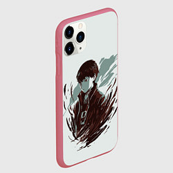 Чехол iPhone 11 Pro матовый ТОБИО КАГЕЯМА, цвет: 3D-малиновый — фото 2