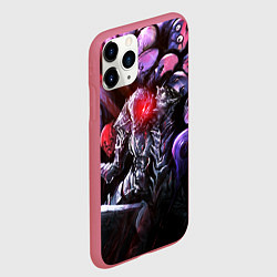 Чехол iPhone 11 Pro матовый БЕРСЕРК светящийся глаз, цвет: 3D-малиновый — фото 2