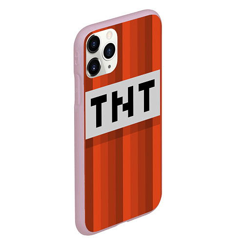 Чехол iPhone 11 Pro матовый TNT / 3D-Розовый – фото 2