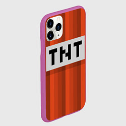 Чехол iPhone 11 Pro матовый TNT, цвет: 3D-фиолетовый — фото 2
