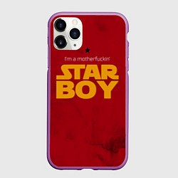 Чехол iPhone 11 Pro матовый The Weeknd - Star Boy