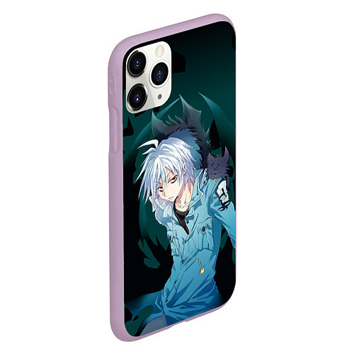 Чехол iPhone 11 Pro матовый Fairy Tail / 3D-Сиреневый – фото 2