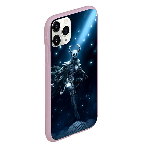 Чехол iPhone 11 Pro матовый Настоящий рыцарь / 3D-Розовый – фото 2