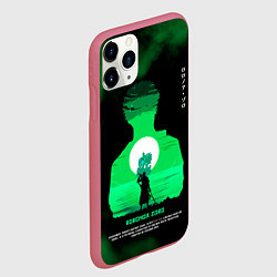 Чехол iPhone 11 Pro матовый Ророноа Зоро One Piece, цвет: 3D-малиновый — фото 2