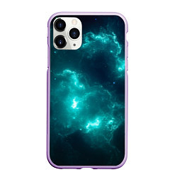 Чехол iPhone 11 Pro матовый Галактическое сияние