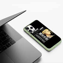 Чехол iPhone 11 Pro матовый Кэн Рюгудзи Токийские мстители, цвет: 3D-салатовый — фото 2