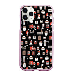 Чехол iPhone 11 Pro матовый Металлург