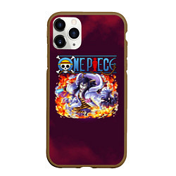 Чехол iPhone 11 Pro матовый Цезарь Клаун One Piece