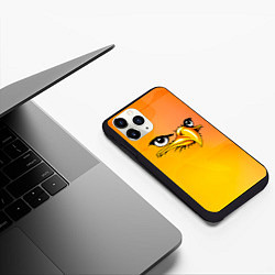 Чехол iPhone 11 Pro матовый Орёл 3d, цвет: 3D-черный — фото 2