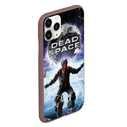 Чехол iPhone 11 Pro матовый Айзек в мертвом космосе / 3D-Коричневый – фото 2