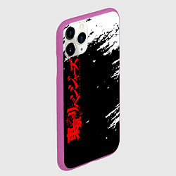 Чехол iPhone 11 Pro матовый TOKYO REVENGERS, цвет: 3D-фиолетовый — фото 2