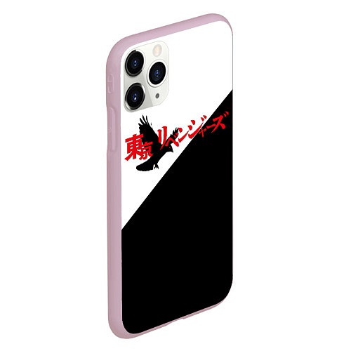 Чехол iPhone 11 Pro матовый Tokyo Revengers Токийские Мстители Logo Z / 3D-Розовый – фото 2