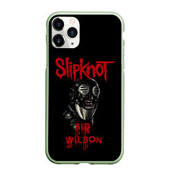 Чехол iPhone 11 Pro матовый SID WILSON SLIPKNOT СЛИПКНОТ Z, цвет: 3D-салатовый