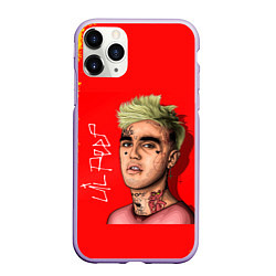 Чехол iPhone 11 Pro матовый LIL PEEP ЛИЛ ПИП Z, цвет: 3D-светло-сиреневый