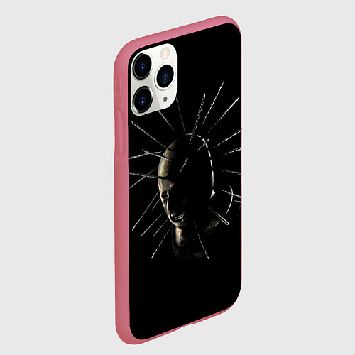 Чехол iPhone 11 Pro матовый Craig Jones / 3D-Малиновый – фото 2