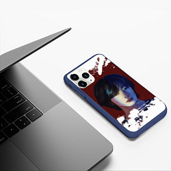 Чехол iPhone 11 Pro матовый MONSTA X МОНСТА Х Z, цвет: 3D-тёмно-синий — фото 2