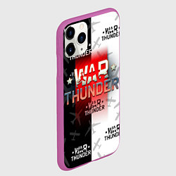 Чехол iPhone 11 Pro матовый WAR THUNDER ВАР ТАНДЕР, цвет: 3D-фиолетовый — фото 2