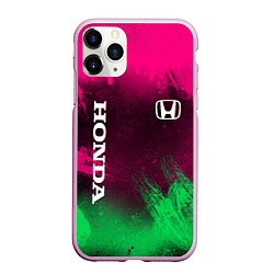 Чехол iPhone 11 Pro матовый NEON HONDA НЕОН ХОНДА