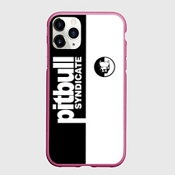 Чехол iPhone 11 Pro матовый PITBULL SYNDICATE ПИТБУЛЬ