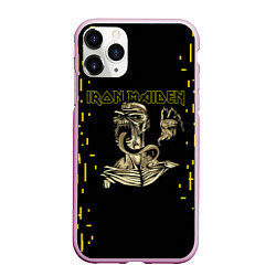 Чехол iPhone 11 Pro матовый IRON MAIDEN АЙРОН МЕЙДЕН Z, цвет: 3D-розовый