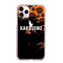 Чехол iPhone 11 Pro матовый KARASUNO КАРАСУНО, цвет: 3D-розовый