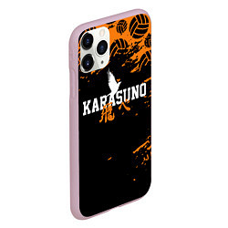 Чехол iPhone 11 Pro матовый KARASUNO КАРАСУНО, цвет: 3D-розовый — фото 2