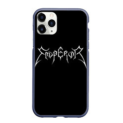 Чехол iPhone 11 Pro матовый Emperor, цвет: 3D-серый