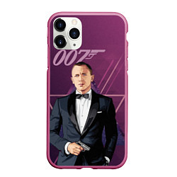 Чехол iPhone 11 Pro матовый Агент 007 Джеймс Бонд