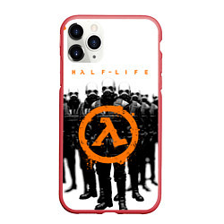 Чехол iPhone 11 Pro матовый HL HALF-LIFE Z, цвет: 3D-красный