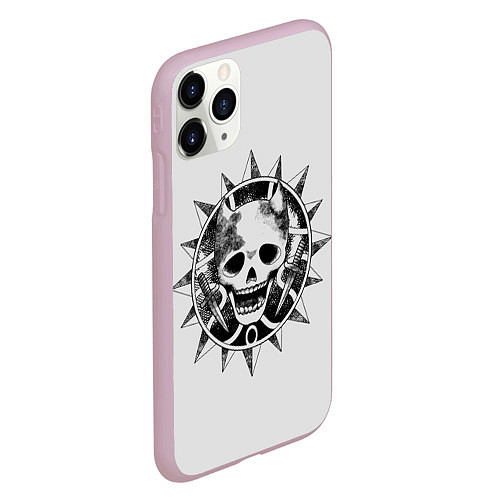 Чехол iPhone 11 Pro матовый Killer Queen JoJo / 3D-Розовый – фото 2