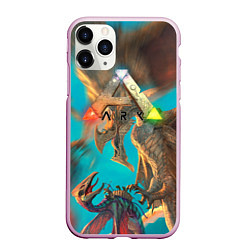 Чехол iPhone 11 Pro матовый Ark Survival АРК СУРВИВАЛ Z, цвет: 3D-розовый