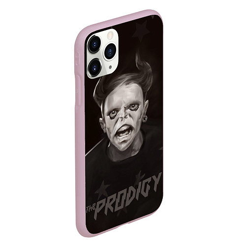 Чехол iPhone 11 Pro матовый Keith Flint THE PRODIGY Z / 3D-Розовый – фото 2