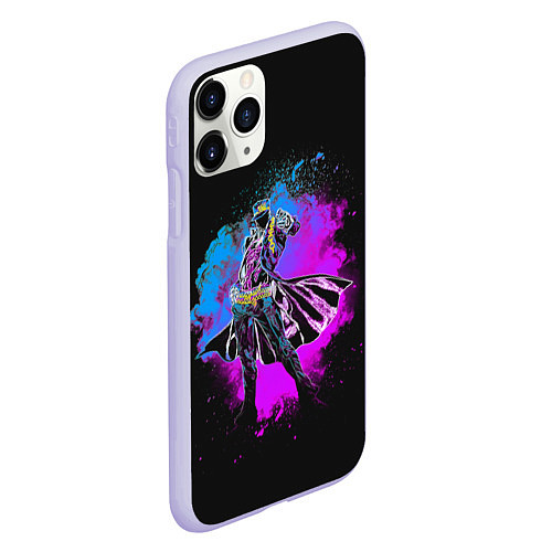 Чехол iPhone 11 Pro матовый Stardust Crusaders / 3D-Светло-сиреневый – фото 2