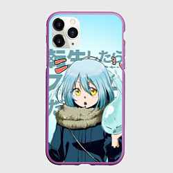 Чехол iPhone 11 Pro матовый Римуру Темпест, TenSura, цвет: 3D-фиолетовый