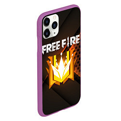 Чехол iPhone 11 Pro матовый FREE FIRE GRAND MASTER, цвет: 3D-фиолетовый — фото 2