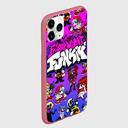 Чехол iPhone 11 Pro матовый FRIDAY NIGHT FUNKIN ГЕРОИ, цвет: 3D-малиновый — фото 2