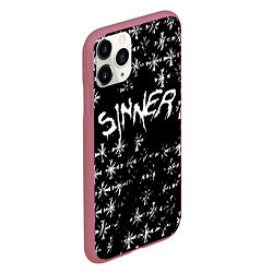 Чехол iPhone 11 Pro матовый FAR CRY 5 ГРЕШНИК SINNER, цвет: 3D-малиновый — фото 2