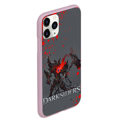 Чехол iPhone 11 Pro матовый Darksiders Гнев Войны Z / 3D-Розовый – фото 2