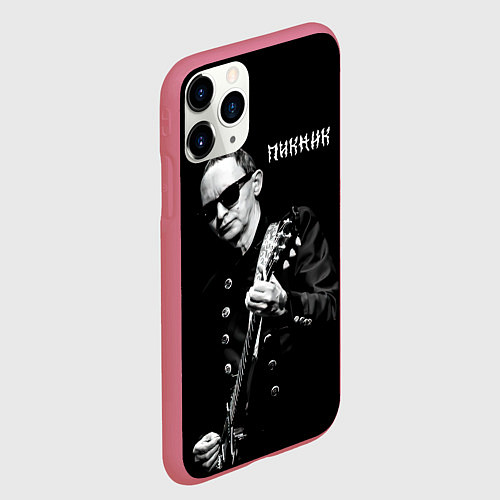 Чехол iPhone 11 Pro матовый Пикник Эдмунд Шклярский / 3D-Малиновый – фото 2